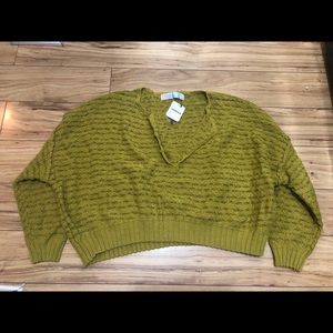 Free People Beach Cropped Sweater